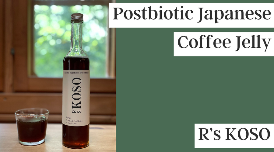 【HEALTHY GUT RECIPE】Postbiotic Japanese Coffee Jelly