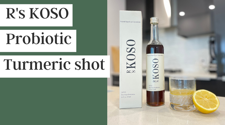 【Recipe】Probiotic turmeric shot with R's KOSO