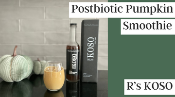 【RECIPE】Postbiotic pumpkin smoothie