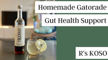 Hydration & Gut Health: Postbiotic Electrolyte Drink (AKA Homemade Gatorade)