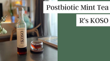 【HEALTH GUT RECIPE】Postbiotic Mint Tea