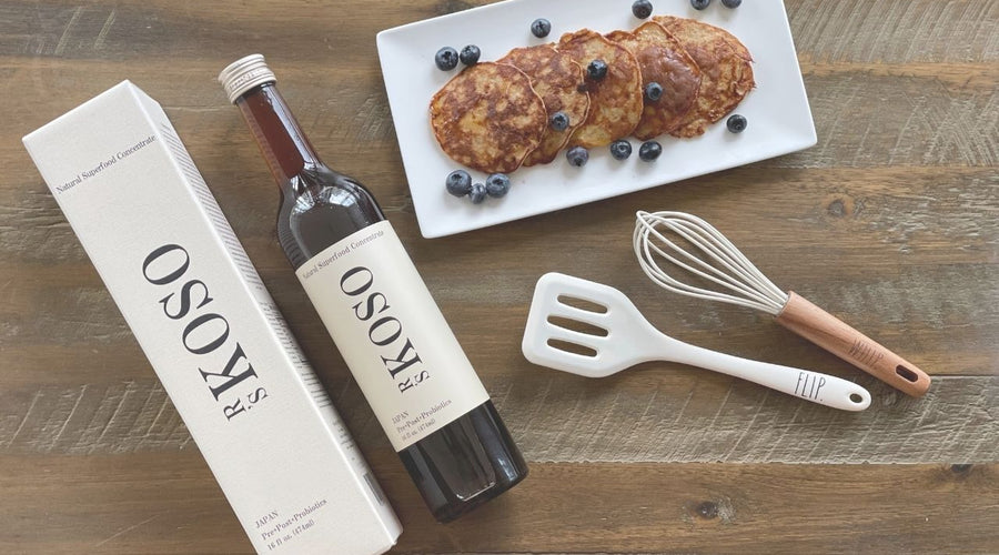 【R's KOSO RECIPE】The world's easiest and healthiest pumpkin pie spice pancakes recipe!