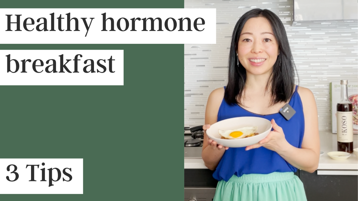 3 tips to make a hormone balancing breakfast – R's KOSO