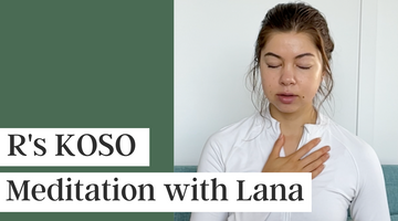 Meditation during R's KOSO fasting with Lana
