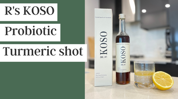 【Recipe】Probiotic turmeric shot with R's KOSO