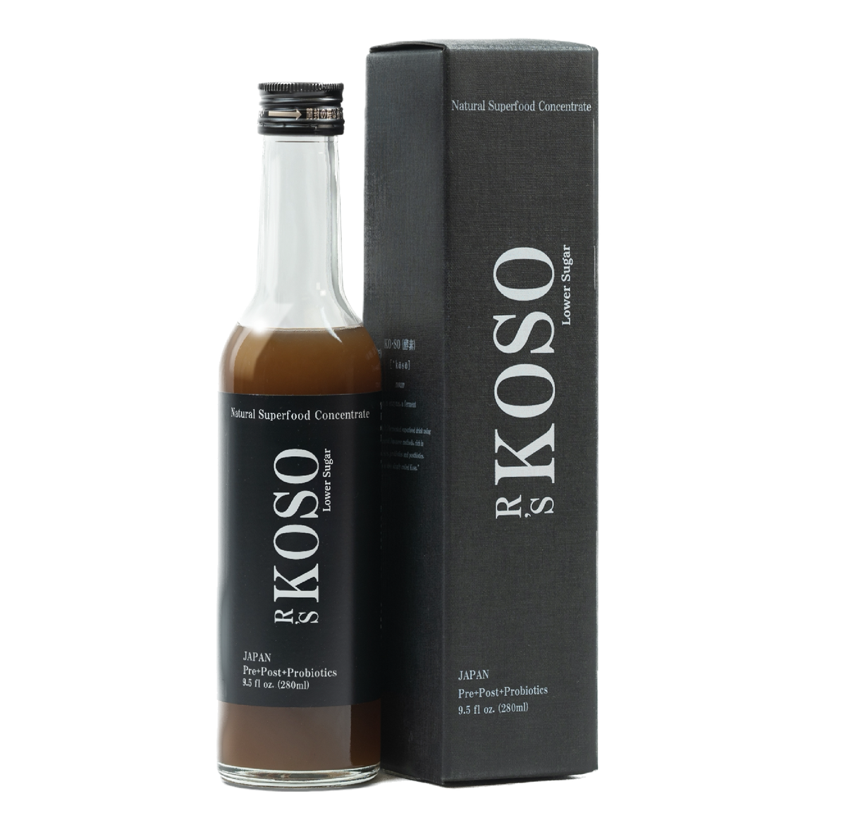 R's KOSO Lower Sugar Japanese Postbiotic Drink (280ml / 9.5oz)